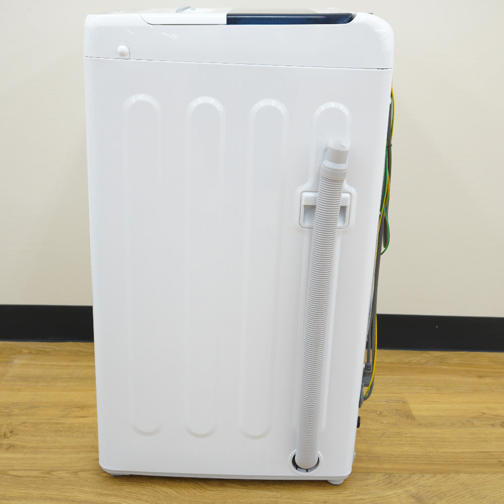 Haier (ハイアール) 洗濯機 全自動電気洗濯機 縦型 JW-U55LK(W) 5.5kg 2023年製 簡易乾燥機能付 一人暮らし アウトレット品 未使用品