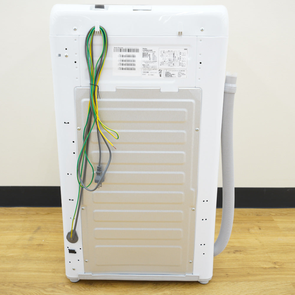 J9633 Haier ハイアール 5.5kg洗濯機 JW-U55B 2024年製 動作確認