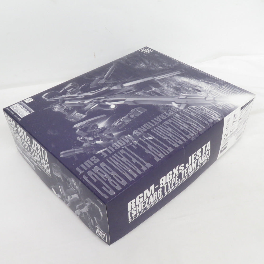 BANDAI SPIRITS MG 1/100 ジェスタ(シェザール隊仕様 B＆C班装備) 機動戦士ガンダムNT 未組立品 箱イタミ有 バンダイスピリッツ プラモデル