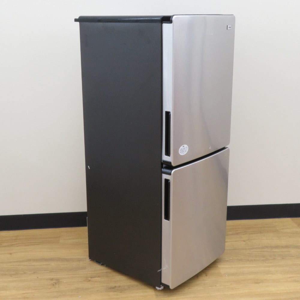 Haier (ハイアール) 冷蔵庫 148L 2ドア JR-XP2NF148F-XK ステンレスブラック 2024年製 一人暮らし アウトレット品 未使用品