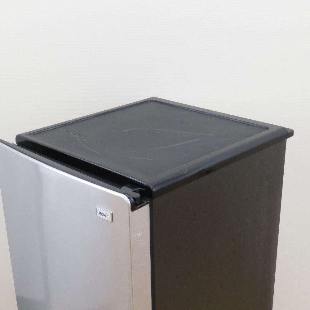 Haier (ハイアール) 冷蔵庫 148L 2ドア JR-XP2NF148F-XK ステンレスブラック 2024年製 一人暮らし アウトレット品 未使用品