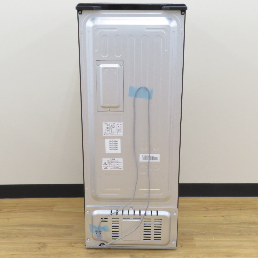 Haier (ハイアール) 冷蔵庫 148L 2ドア JR-XP2NF148F-XK ステンレスブラック 2024年製 一人暮らし アウトレット品 未使用品