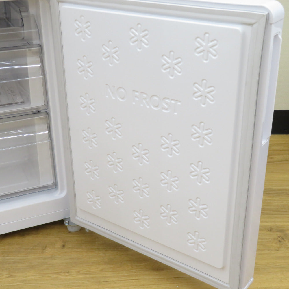 Haier ハイアール 冷蔵庫 148L 2ドア JR-NF148DK(W) ホワイト 2023年製 一人暮らし アウトレット品 未使用品