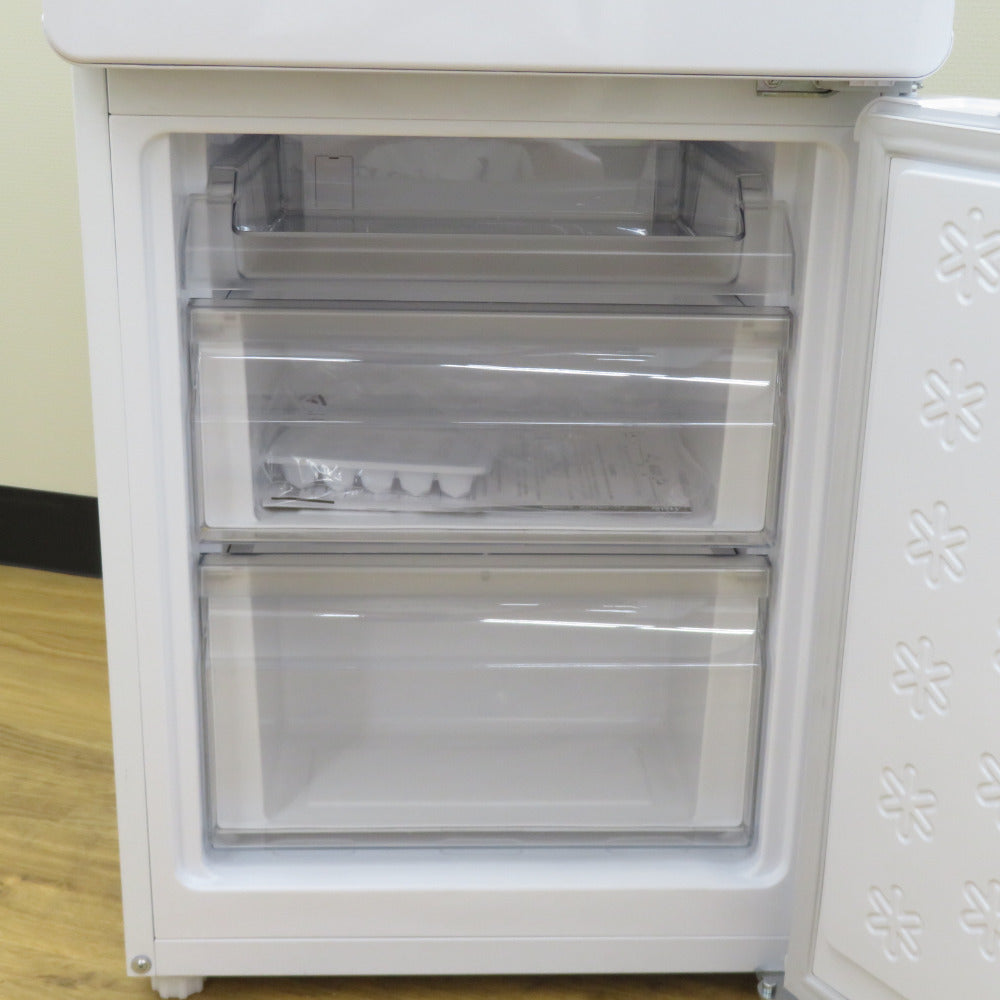 Haier ハイアール 冷蔵庫 148L 2ドア JR-NF148DK(W) ホワイト 2023年製 一人暮らし アウトレット品 未使用品