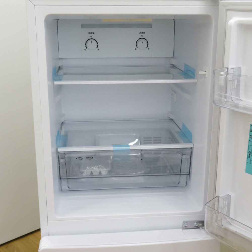 Haier ハイアール 冷蔵庫 148L 2ドア JR-NF148DK(W) ホワイト 2023年製 一人暮らし アウトレット品 未使用品