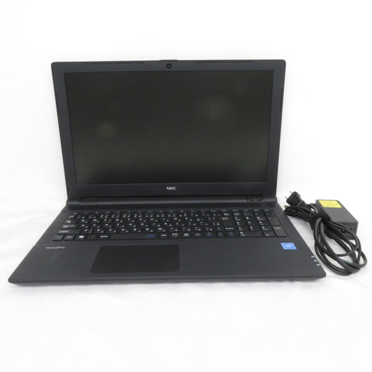NEC VersaPro NEC バーサプロ ノートパソコン 15.6型 Celeron 3855U 1.60GHz/2コア メモリ4GB HDD500GB PC-VJE16FBG1