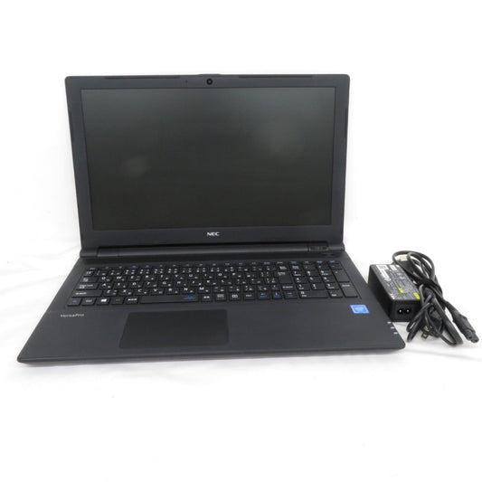 NEC VersaPro NEC バーサプロ ノートパソコン 15.6型 Celeron 3855U 1.60GHz/2コア メモリ4GB HDD500GB PC-VJE16FBG1