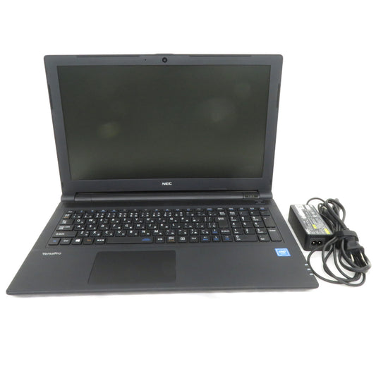NEC VersaPro NEC バーサプロ ノートパソコン 15.6型 Celeron 3855U 1.60GHz/2コア メモリ4GB HDD500GB PC-VJE16FBG1