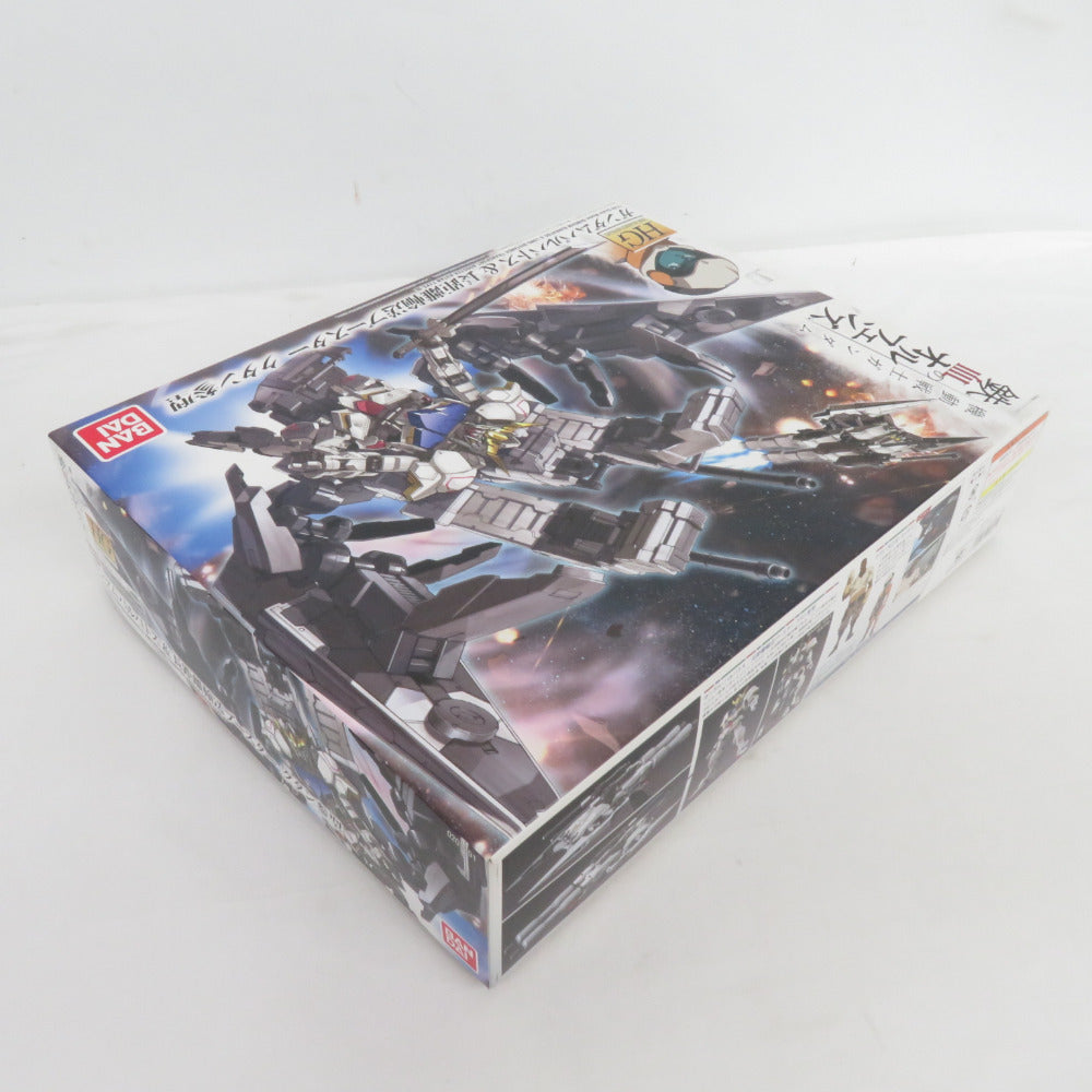 BANDAI HG 1/144 ガンダムバルバトス ＆ 長距離輸送ブースター クタン参型 機動戦士ガンダム 鉄血のオルフェンズ  開封済み 未組立品 箱イタミ有 バンダイ プラモデル