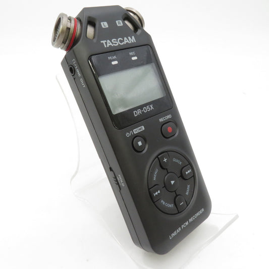 TASCAM (タスカム) ステレオオーディオレコーダー 本体のみ ブラック DR-05X