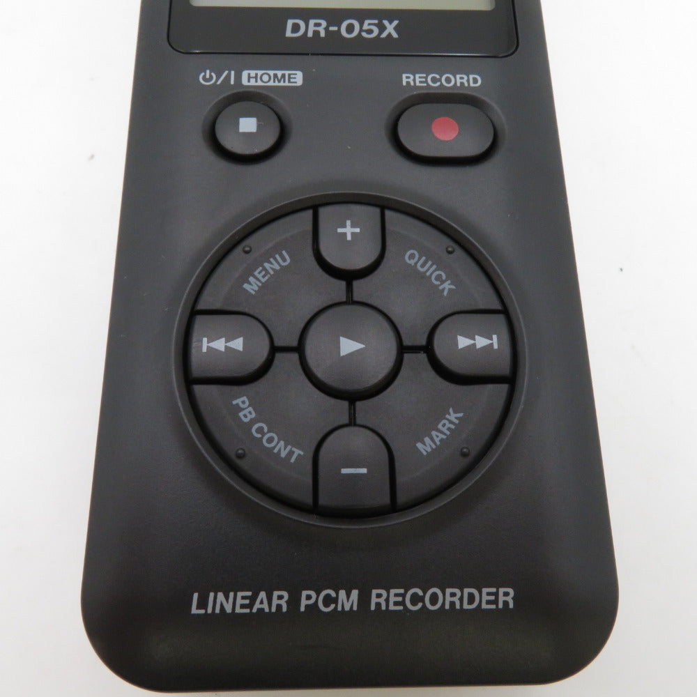 TASCAM (タスカム) ステレオオーディオレコーダー 本体のみ ブラック DR-05X
