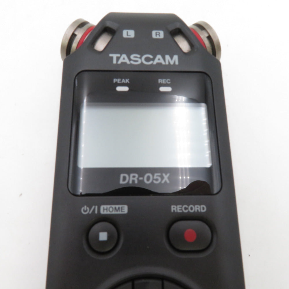 TASCAM (タスカム) ステレオオーディオレコーダー 本体のみ ブラック DR-05X