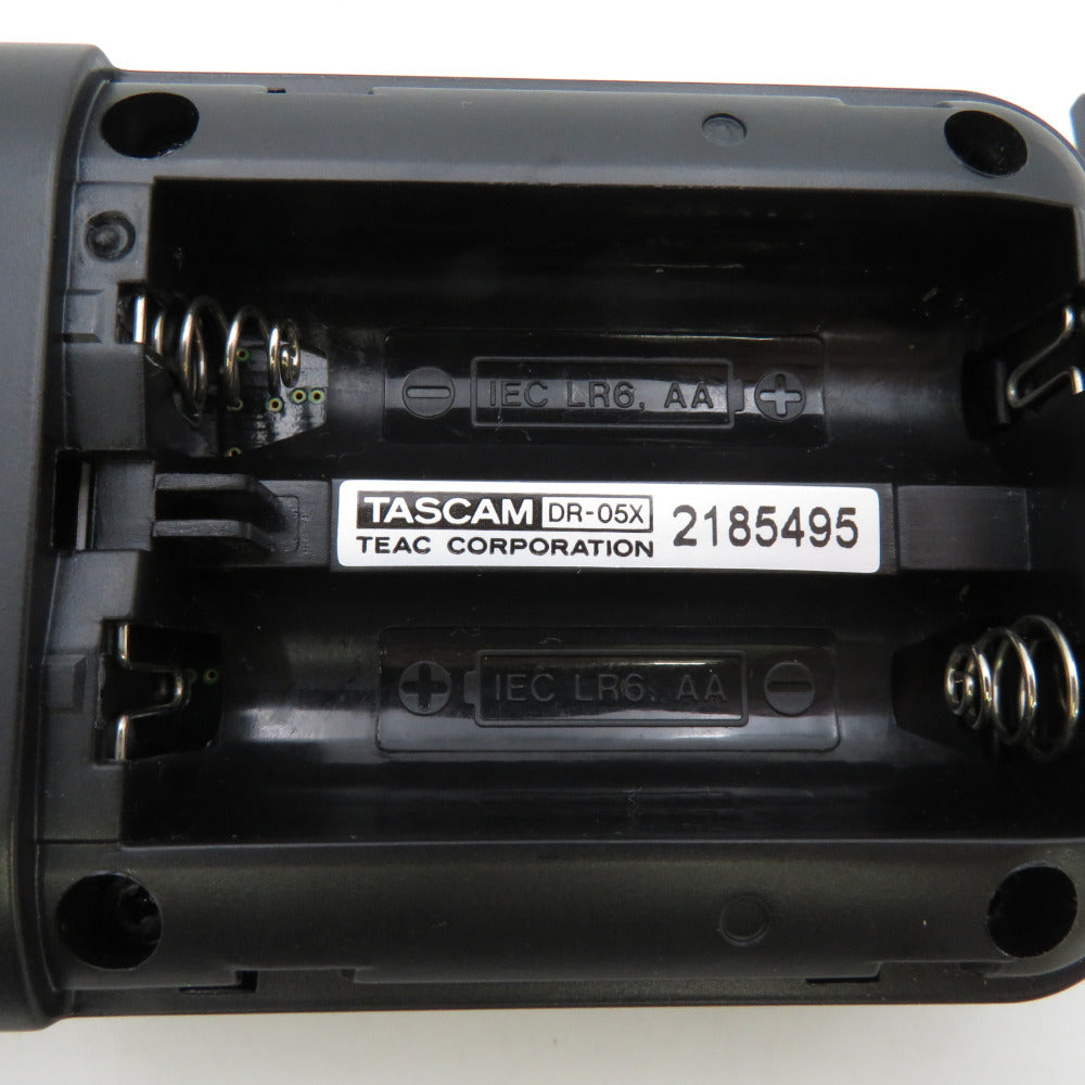 TASCAM (タスカム) ステレオオーディオレコーダー 本体のみ ブラック DR-05X