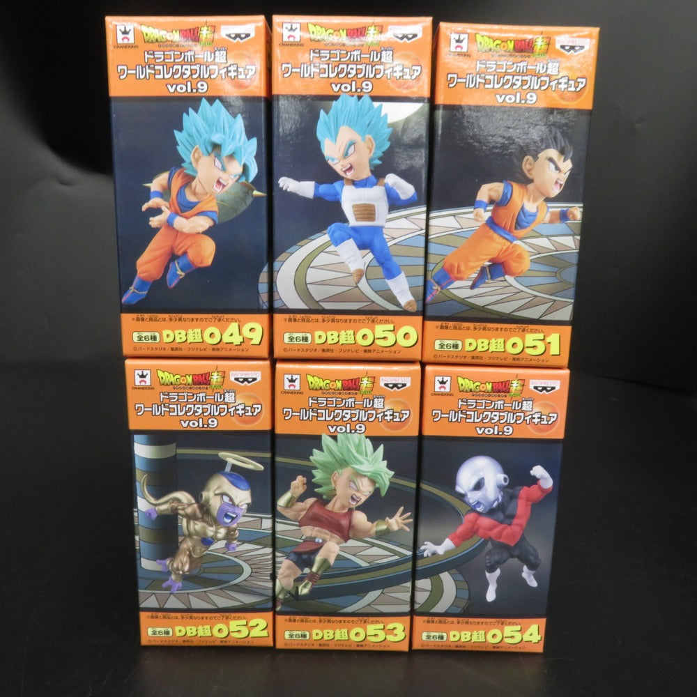 ドラゴンボール超ワールドコレクタブルフィギュア vol.9 全6種セット フィギュア 未開封品