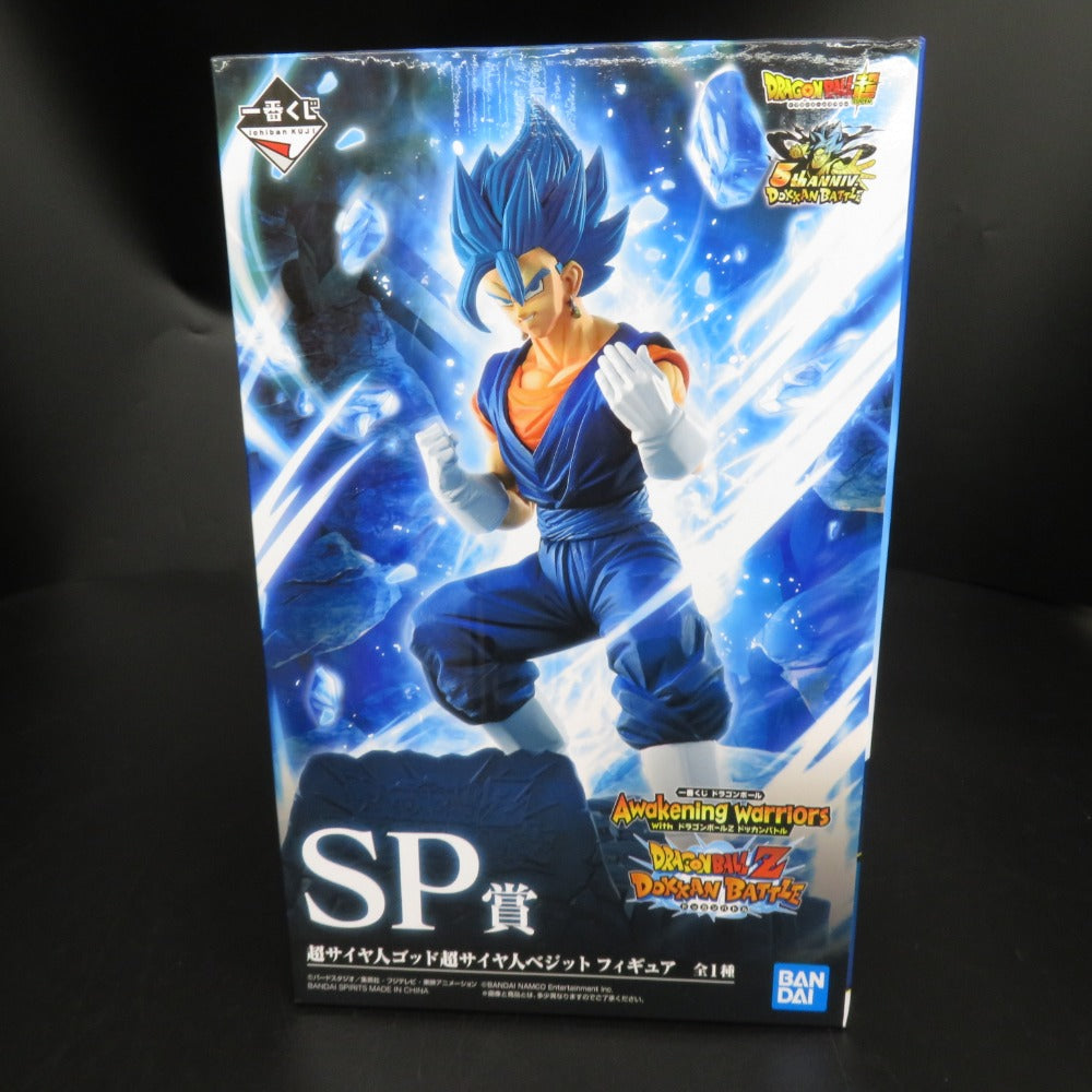 ドラゴンボール Awakening warriors with ドラゴンボールZ ドッカンバトル SP賞 超サイヤ人ゴッド超サイヤ人ベジット BANDAI バンダイ 一番くじ フィギュア 未開封品