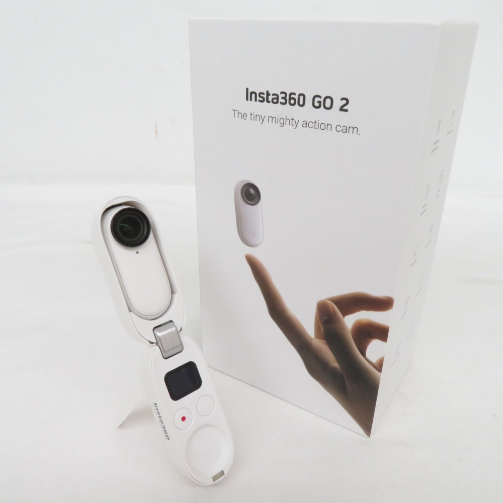 Insta360 インスタ360 ビデオカメラ GO 2 360度アクションカメラ 防水 手ブレ補正 ハンズフリー CING2XX/A