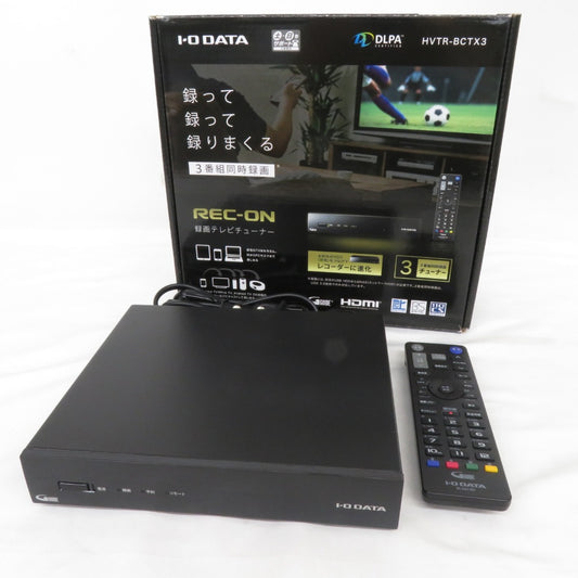 I-O DATA アイオーデータキキ オーディオ機器 地上 BS 110度CSデジタル放送対応ネットワークテレビチューナー  HVTR-BCTX3
