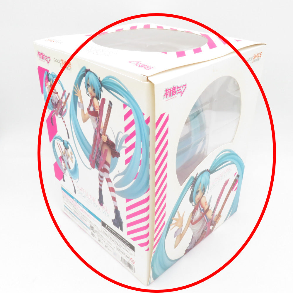 GOODSMILECOMPANY キャラクター・ボーカル・シリーズ01 初音ミク グレイテスト・アイドルVer. 1/8 フィギュア 外箱開封済み ブリスター未開封 グッドスマイルカンパニー フィギュア