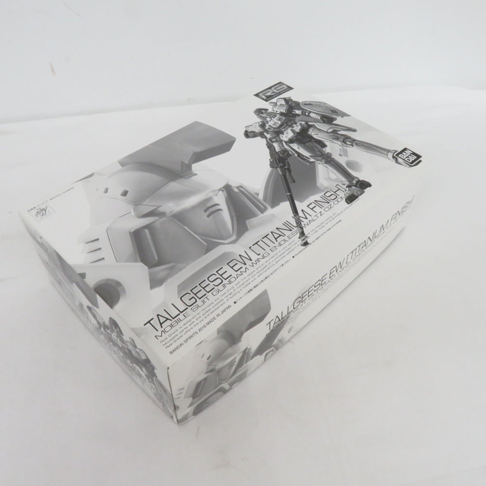 BANDAI SPIRITS RG 1/144 トールギス EW [チタニウムフィニッシュ]  機動戦士ガンダムW 未組立品 バンダイスピリッツ プラモデル