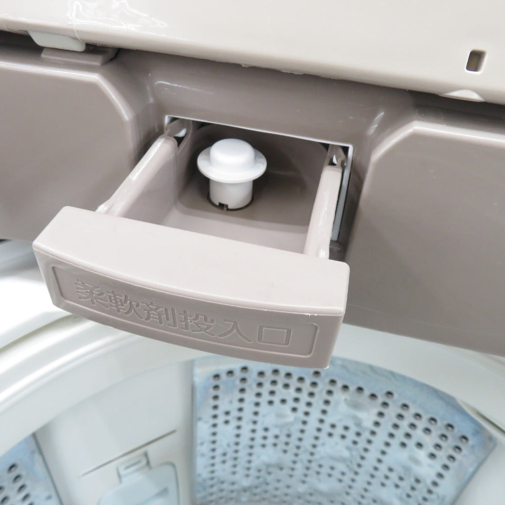 HITACHI 日立 全自動電気洗濯機 BW-V100B 10.0kg 2017年製 シャンパン 簡易乾燥機能付 洗浄・除菌済み