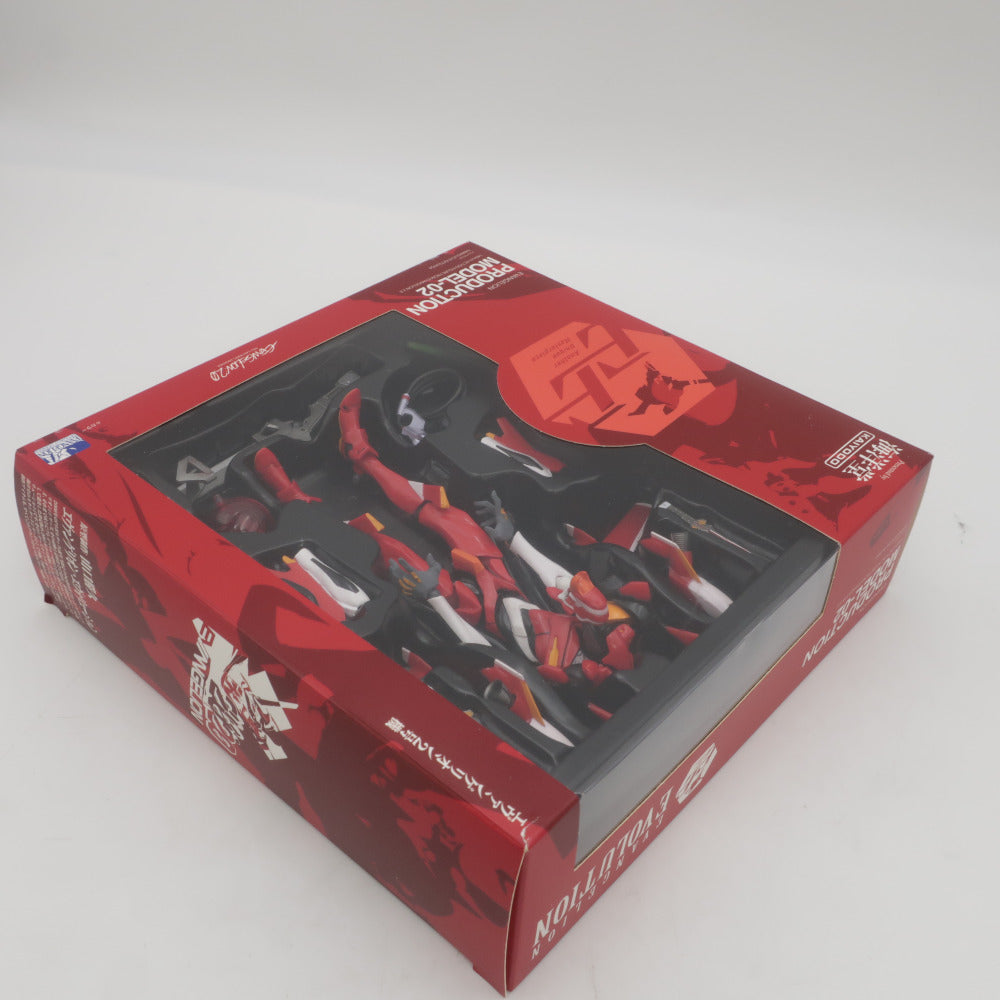海洋堂 リボルテック EVANGELION EVOLUTION エヴァンゲリオン2号機 開封品 上部ブリスター欠品 外箱イタミ有 カイヨウドウ フィギュア