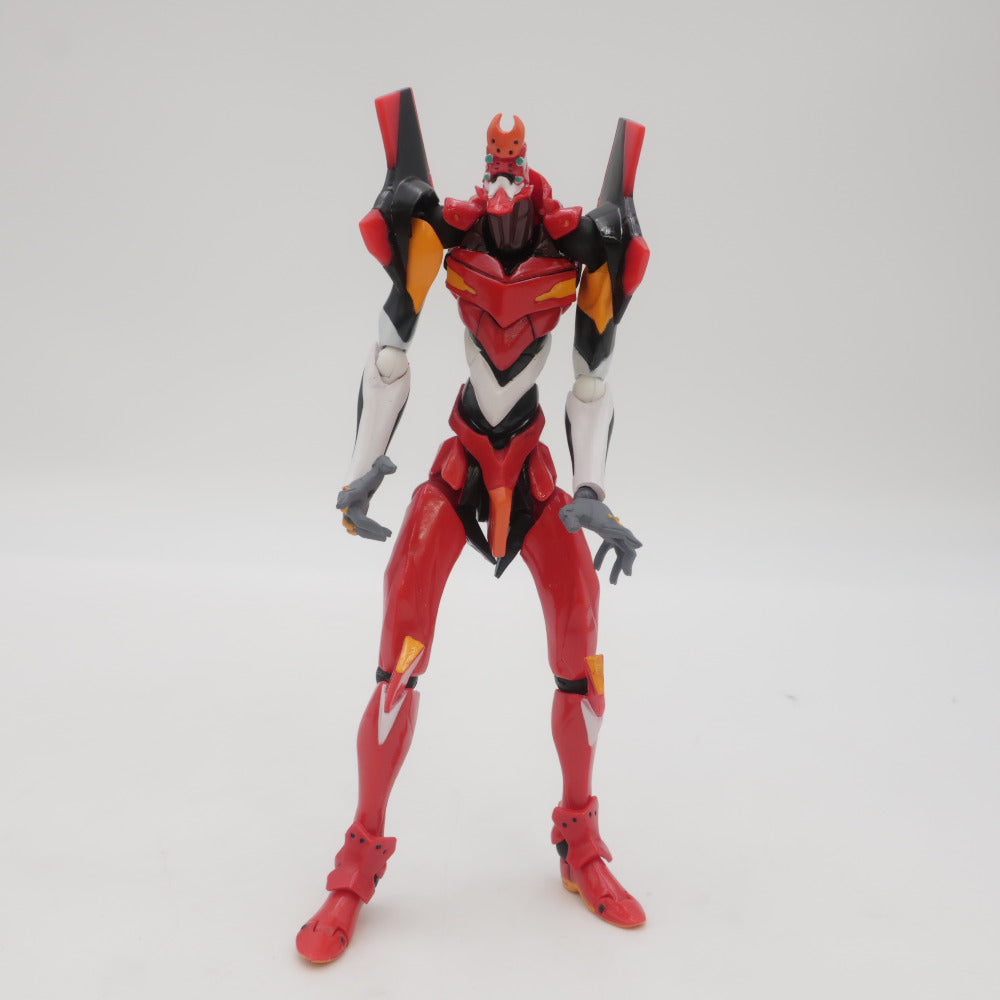 海洋堂 リボルテック EVANGELION EVOLUTION エヴァンゲリオン2号機 開封品 上部ブリスター欠品 外箱イタミ有 カイヨウドウ フィギュア