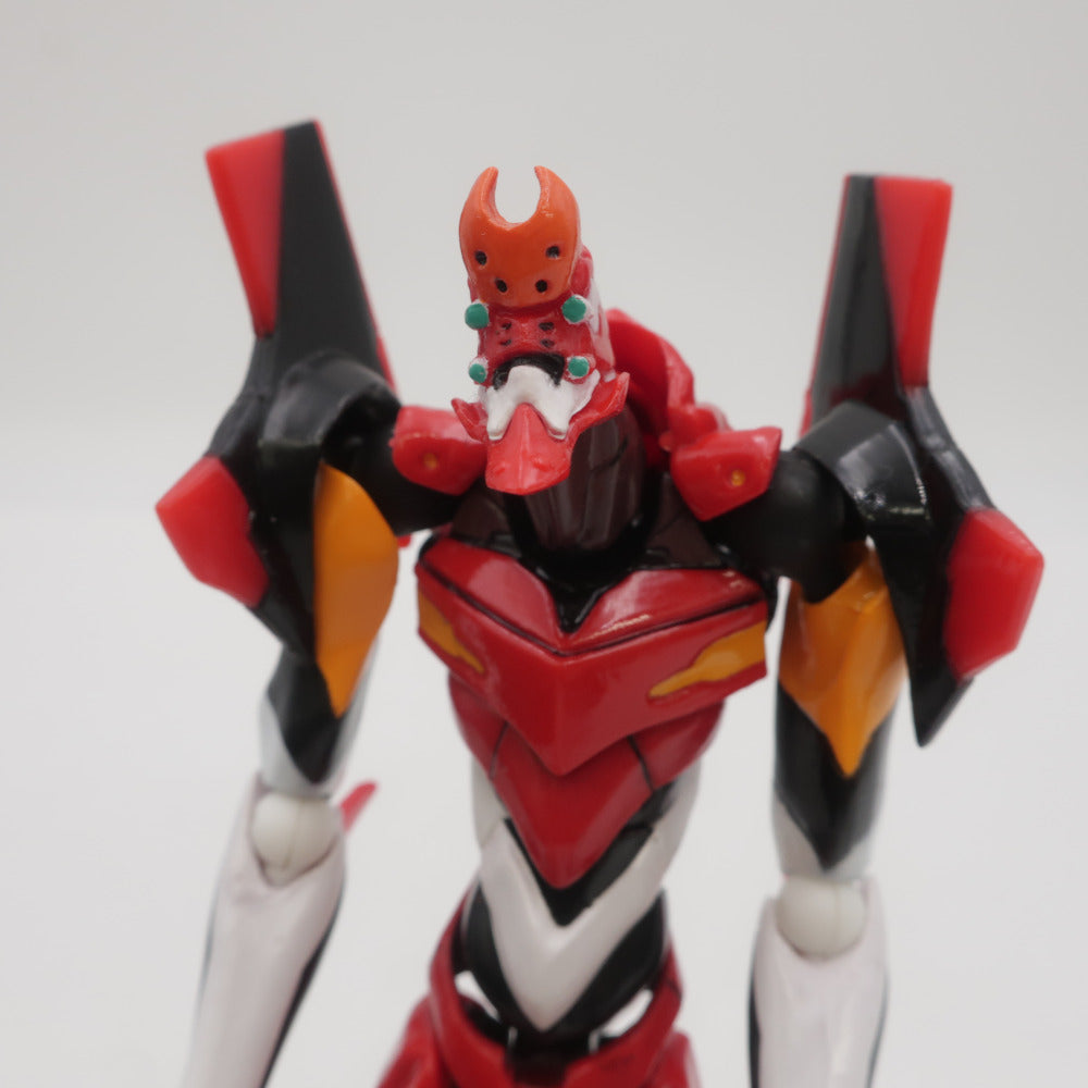 海洋堂 リボルテック EVANGELION EVOLUTION エヴァンゲリオン2号機 開封品 上部ブリスター欠品 外箱イタミ有 カイヨウドウ フィギュア