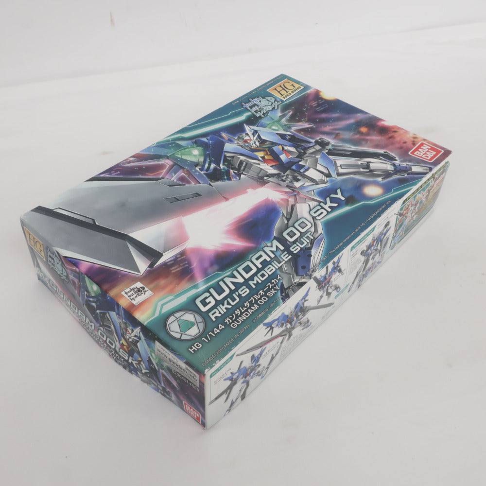 BANDAI HG 1/144 ガンダムダブルオースカイ ガンダムビルドダイバーズ 未組立品 箱イタミ有 内袋開封済み バンダイ プラモデル