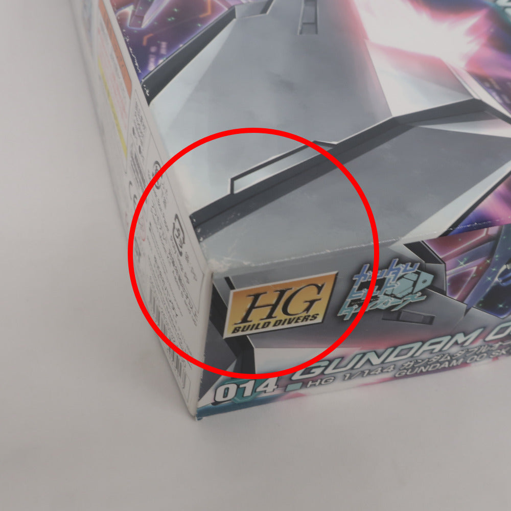 BANDAI HG 1/144 ガンダムダブルオースカイ ガンダムビルドダイバーズ 未組立品 箱イタミ有 内袋開封済み バンダイ プラモデル