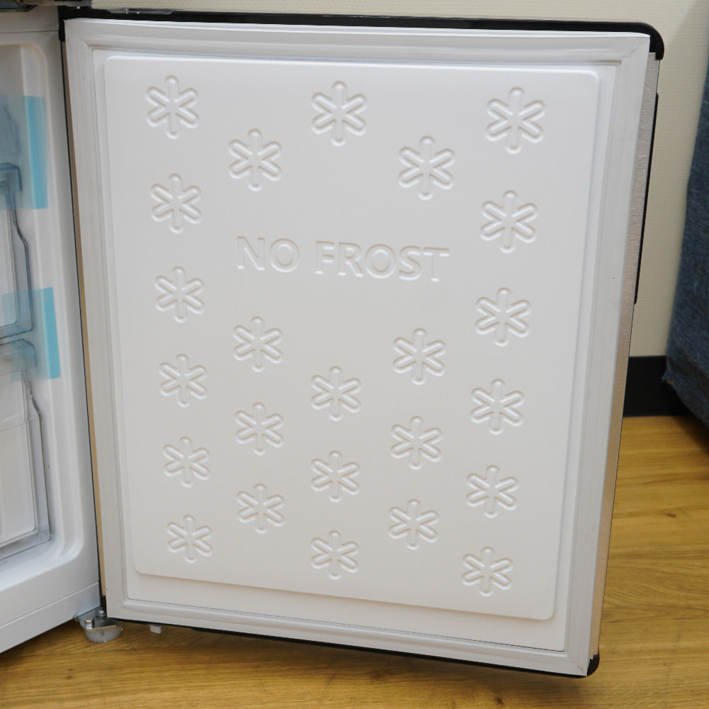 Haier ハイアール 冷蔵庫 148L 2ドア JR-XP2NF148F-XK ステンレスブラック 2023年製 一人暮らし アウトレット品 未使用品