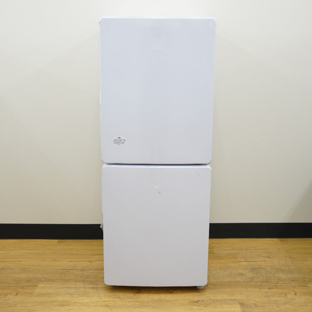 Haier ハイアール 冷蔵庫 148L 2ドア JR-NF148DK(W) ホワイト 2023年製 一人暮らし アウトレット品 未使用品