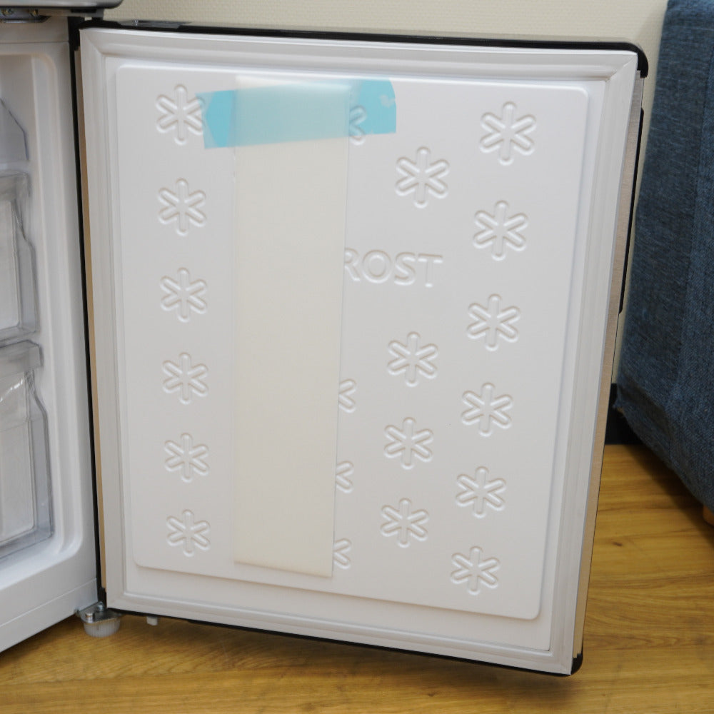 Haier ハイアール 冷蔵庫 148L 2ドア JR-XP2NF148F-XK ステンレスブラック 2023年製 一人暮らし アウトレット品 未使用品