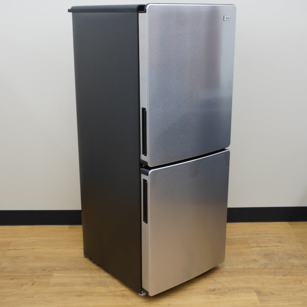 Haier ハイアール 冷蔵庫 148L 2ドア JR-XP2NF148F-XK ステンレスブラック 2023年製 一人暮らし アウトレット品 未使用品