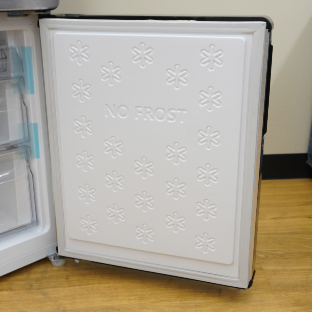Haier ハイアール 冷蔵庫 148L 2ドア JR-XP2NF148F-XK ステンレスブラック 2023年製 一人暮らし アウトレット品 未使用品