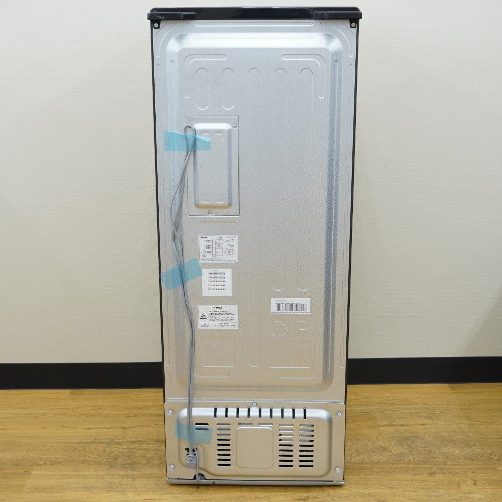 Haier ハイアール 冷蔵庫 148L 2ドア JR-XP2NF148F-XK ステンレスブラック 2024年製 一人暮らし アウトレット品 未使用品