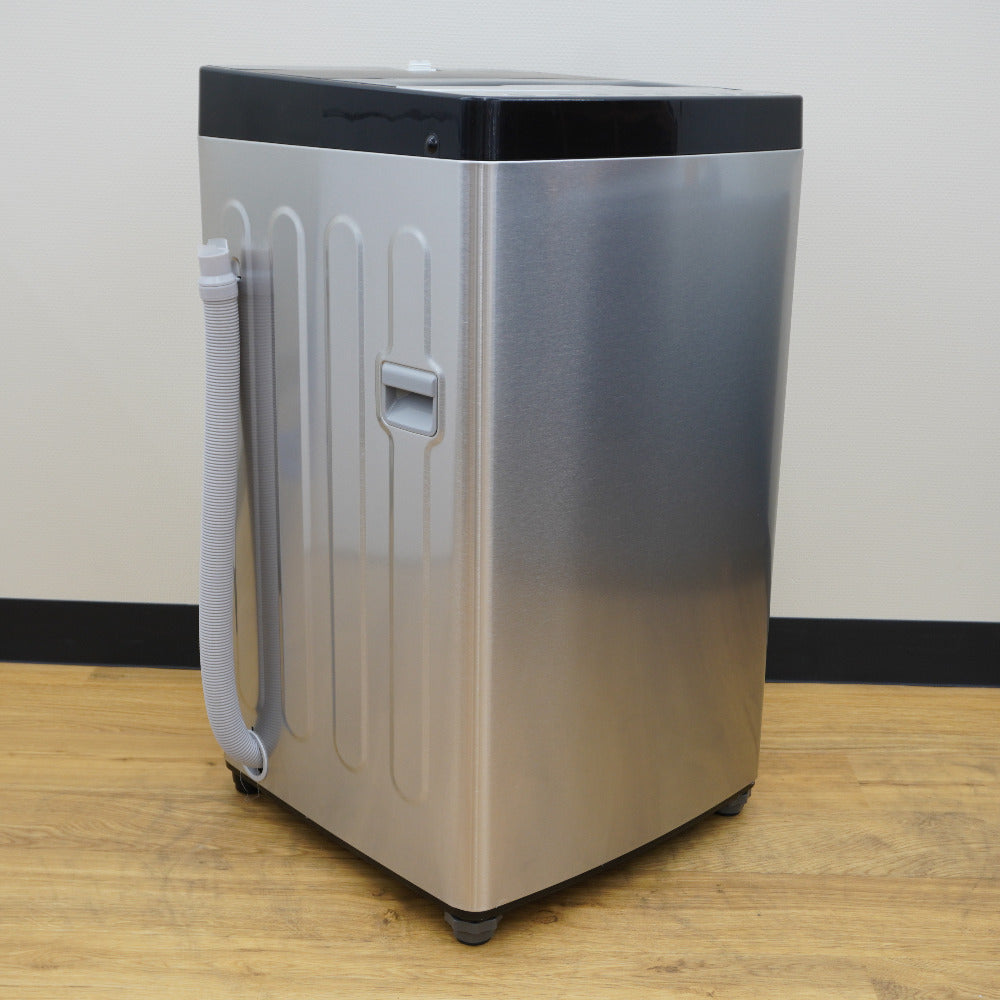 Haier ハイアール 洗濯機 全自動電気洗濯機 縦型 JW-XP2CD55F(XK) 5.5kg 2023年製 ステンレスブラック 簡易乾燥機能付 一人暮らし アウトレット品 未使用品