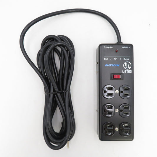FURMAN ファーマン SS-6B 2列6口 電源タップ テーブルタップ