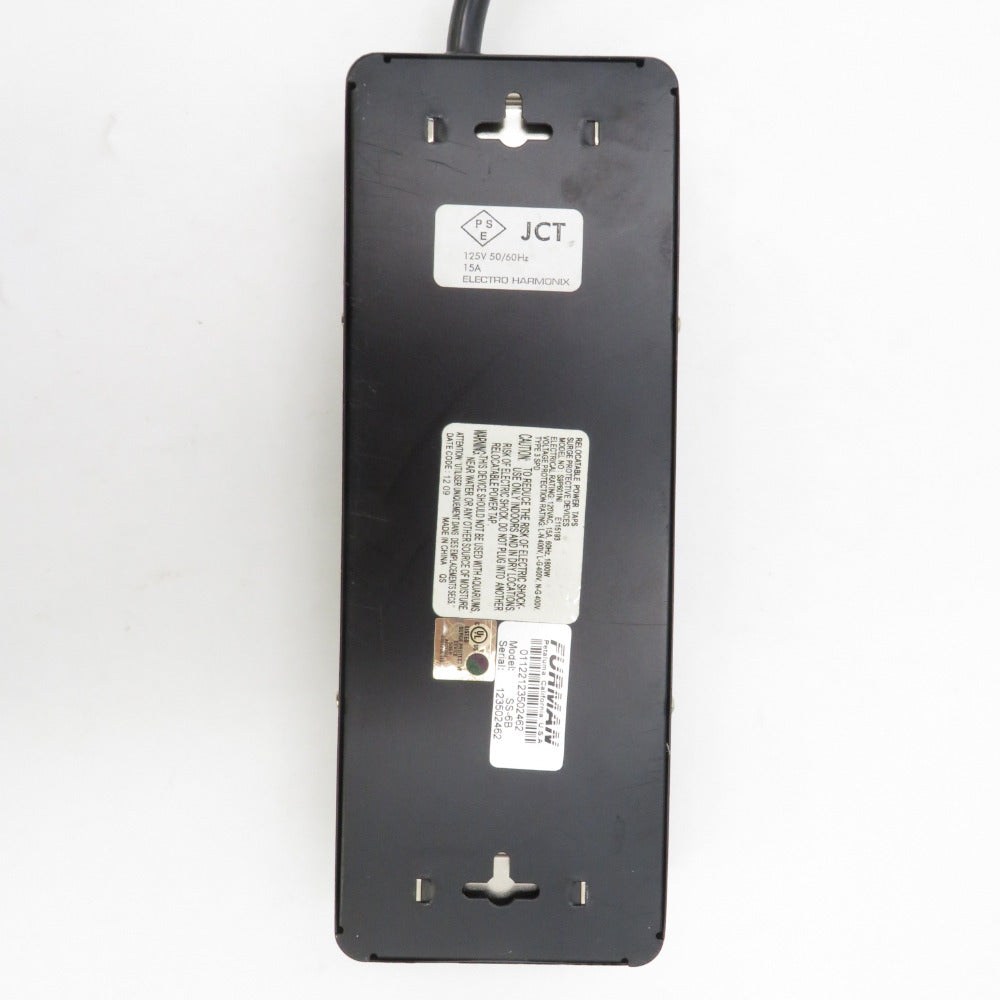 FURMAN ファーマン SS-6B 2列6口 電源タップ テーブルタップ
