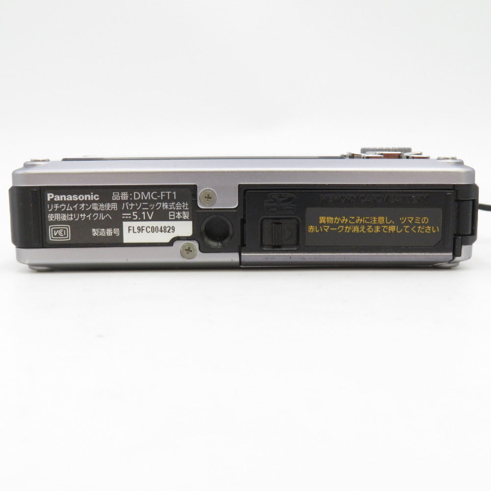 Panasonic パナソニック デジタルカメラ LUMIX コンパクトデジタルカメラ シルバー DMC-FT1