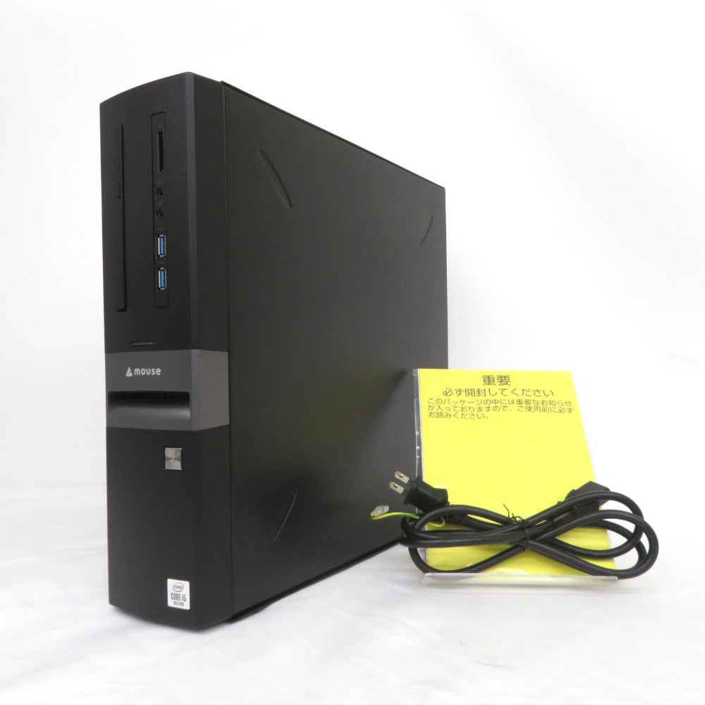 mouse computer デスクトップパソコン Core i5-10400 2.90GHz/6コア メモリ8GB SSD256GB SL5-B460