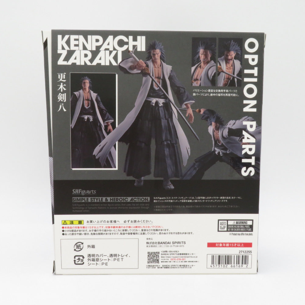 S.H.Figuarts 更木剣八 BLEACH 千年血戦篇 開封品 箱イタミ有 エスエイチ フィギュアーツ フィギュア