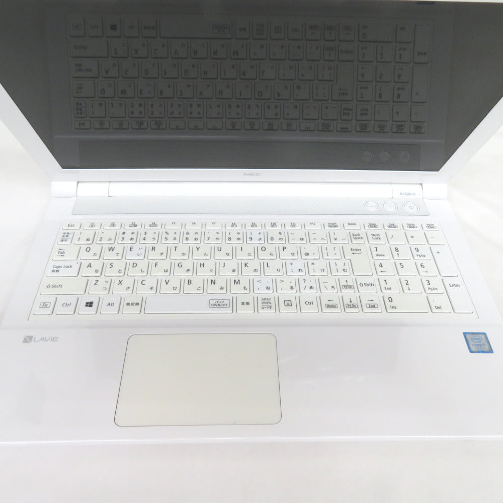 LaVie Note Standard NEC ラヴィノートスタンダード ノートパソコン NS700/HAW ホワイト Core i7-7500U メモリ4GB HDD1TB