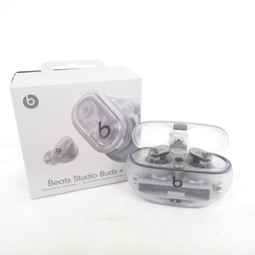 Beats by Dr. Dre ビーツ バイ ドクター・ドレー Apple Beats Studio Buds+ ワイヤレスノイズキャンセリングイヤフォン トランスペアレント MQLK3PA/A