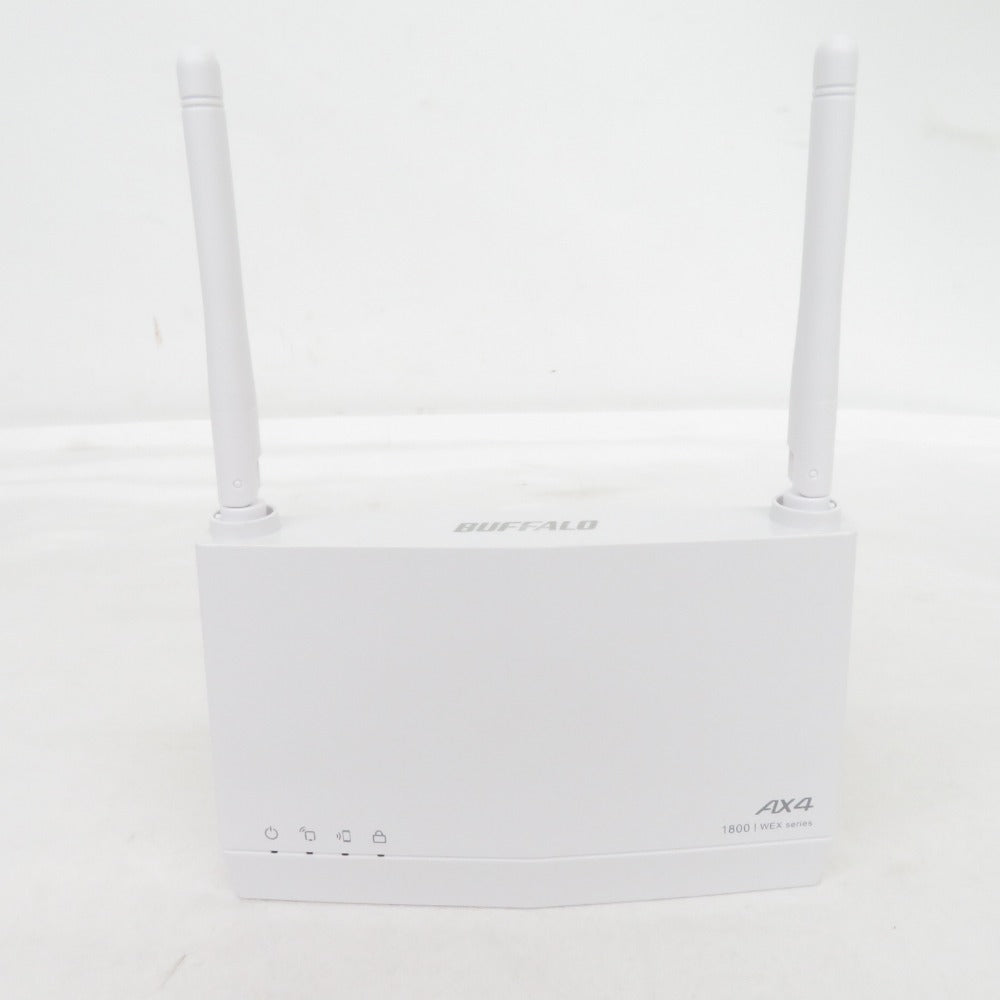 Buffalo バッファロー Wi-Fi 6 中継機 外付けアンテナ搭載  ハイパワーモデル AirStation