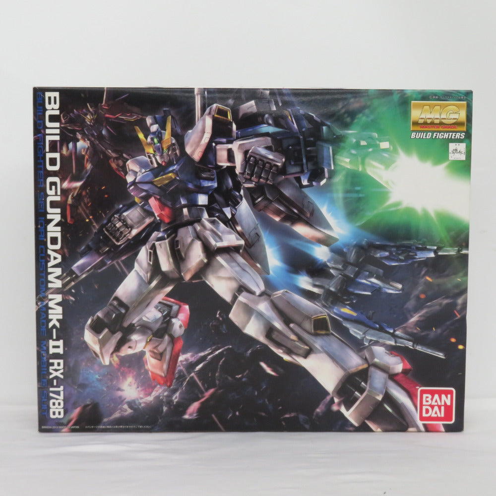 BANDAI MG 1/100 ビルドガンダムMk-II ガンダムビルドファイターズ 未開封品 箱イタミ有 バンダイ プラモデル 未組立品