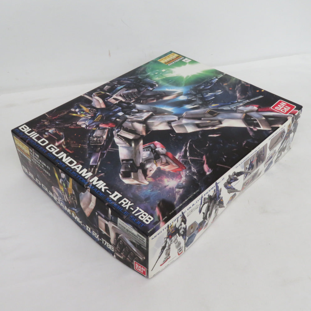 BANDAI MG 1/100 ビルドガンダムMk-II ガンダムビルドファイターズ 未開封品 箱イタミ有 バンダイ プラモデル 未組立品