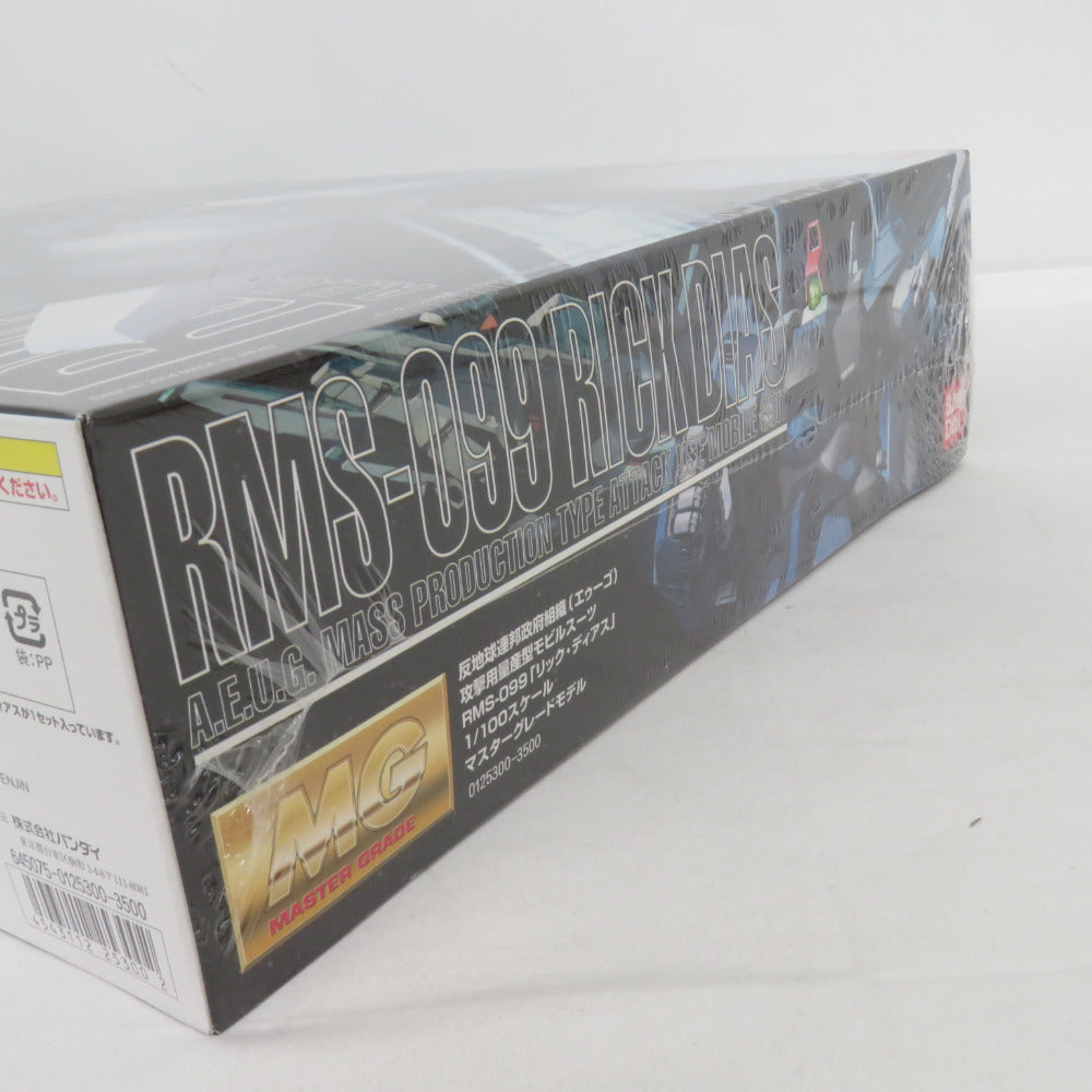 BANDAI MG 1/100 リック・ディアス 機動戦士Zガンダム 未開封品 バンダイ プラモデル 未組立品