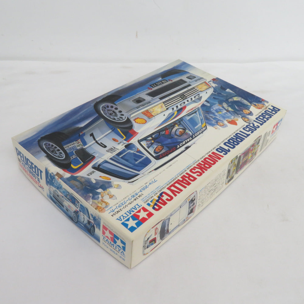 TAMIYA 1/24 プジョー205ターボ16・ワークスラリーカー スポーツ