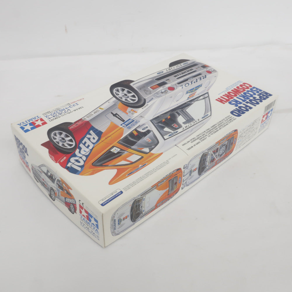 TAMIYA 1/24 レプソルフォード エスコートRSコスワース スポーツカーシリーズ No.171 ディスプレイモデル 未組立品 タミヤ プラモデル