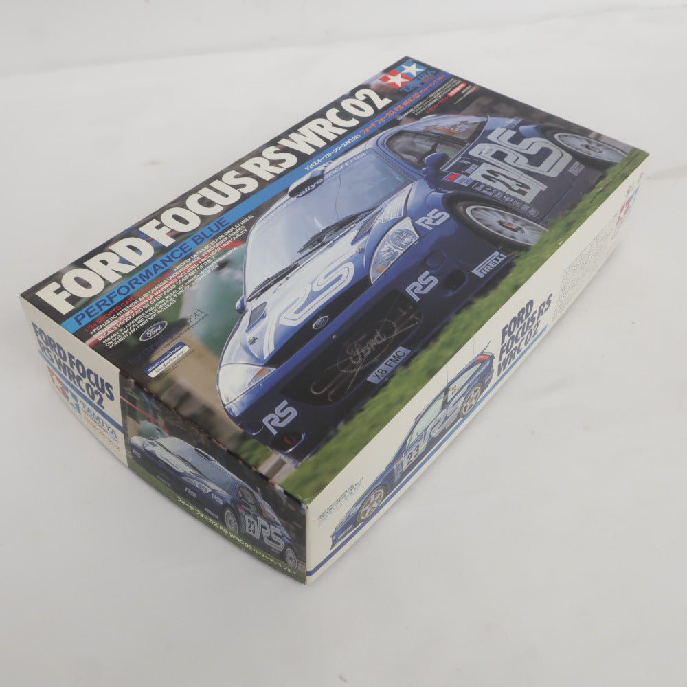 TAMIYA 1/24 フォード フォーカス RS WRC 02 パフォーマンスブルー スポーツカーシリーズNo.261 ディスプレイモデル 未組立品 タミヤ プラモデル